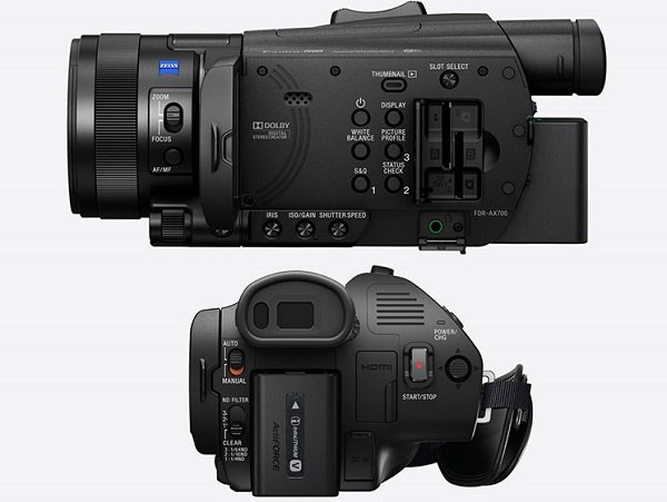 Sony FDR-AX700 Caméscope 4K HDR Sony FDR-AX700 Caméscope 4K HDR